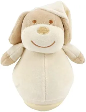 -Plush Swinging Dog, 100% Polyester, Natural Colour (Master Baby Home, S.L. 0759-05)