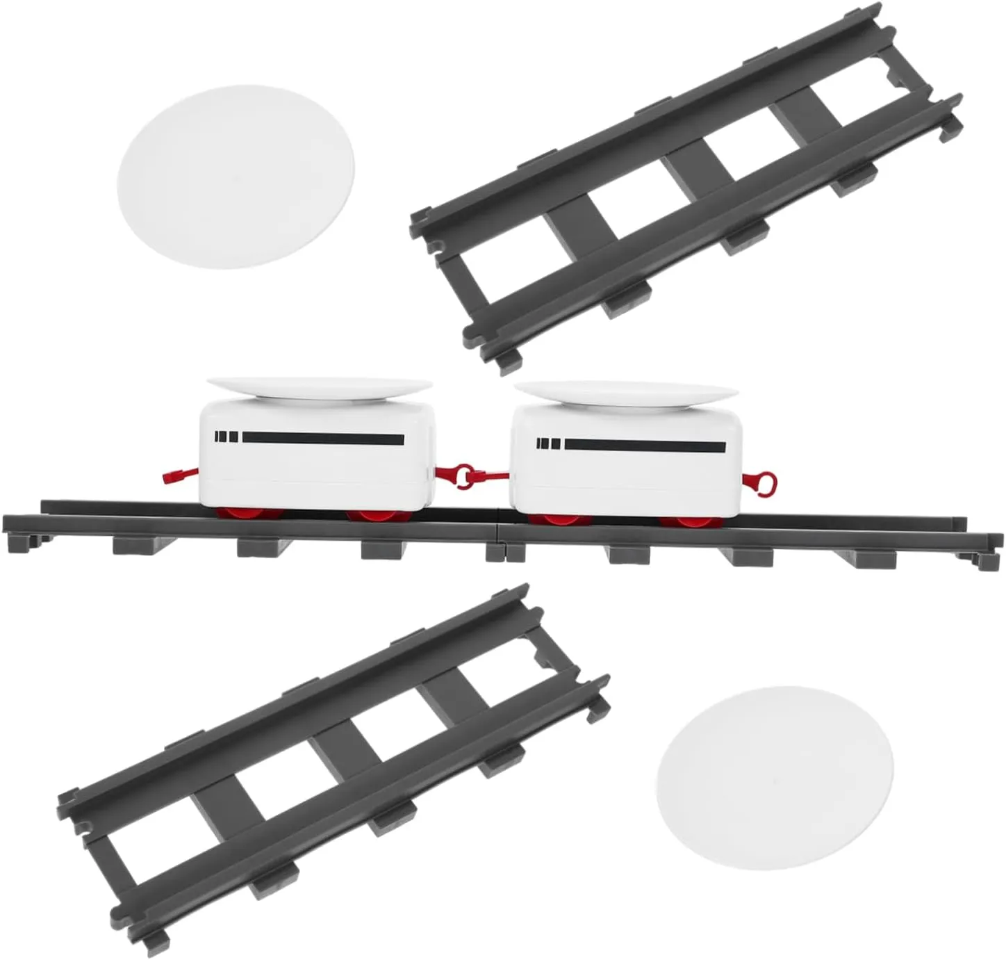1 Set Creative Electric Rotating Sushi Simulation with Track Fun Household Play for Imaginative and Safe Material