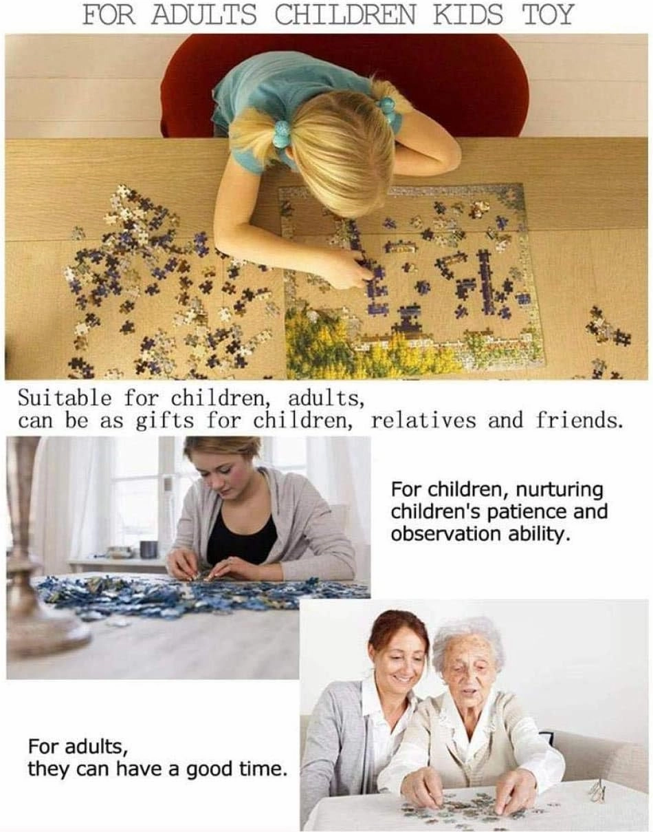 1000 Piece Hammerhead Shark Large Piece Jigsaw Puzzles for Adults Educational Toy for Kids Creative Games Entertainment Wooden Puzzles Home Decor