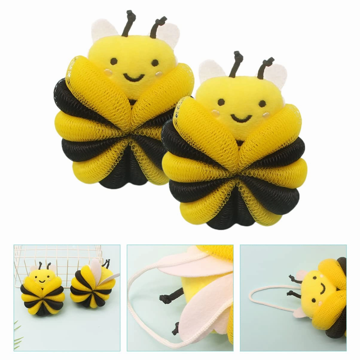 10 Pcs Bath Ball Bath Products Toddler Pe Sponge