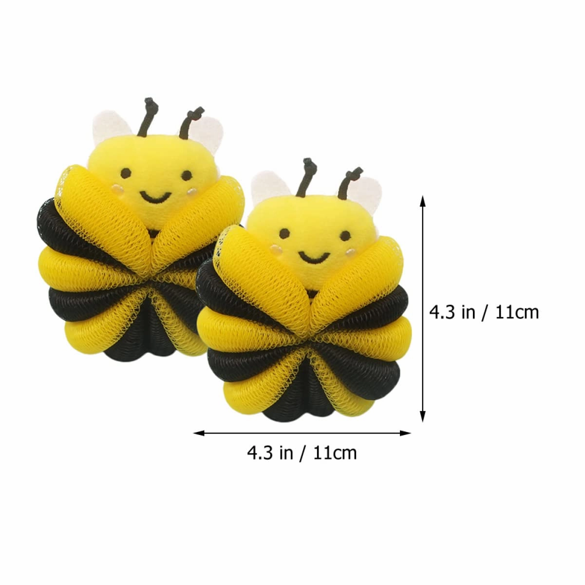 10 Pcs Bath Ball Bath Products Toddler Pe Sponge