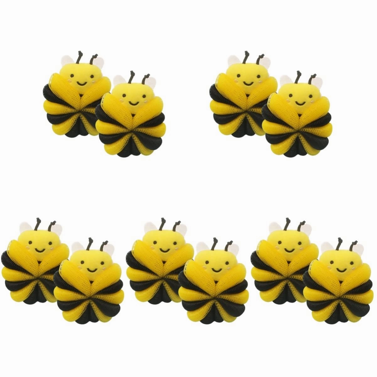 10 Pcs Bath Ball Bath Products Toddler Pe Sponge