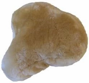 11in x 11in Genuine Sheepskin Bicycle Seat Cover/Pad
