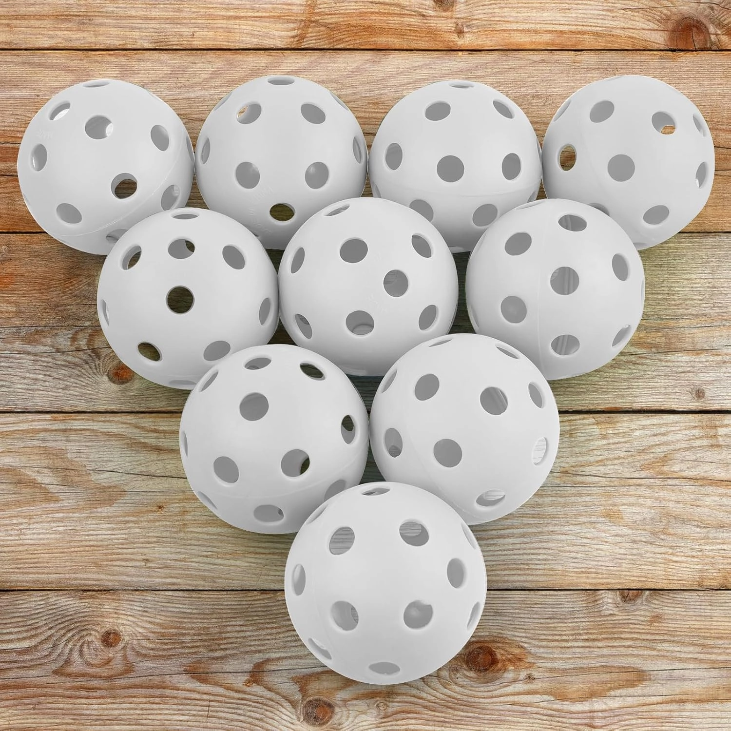 12/30/60 Pcs Practice Baseballs For Hitting, 2.8 Inch Plastic Soft Baseballs for Practice Lightweight Soft Ball With Mesh Bag, Hollow Training Softball for Indoor Outdoor Sport Pitching Batting
