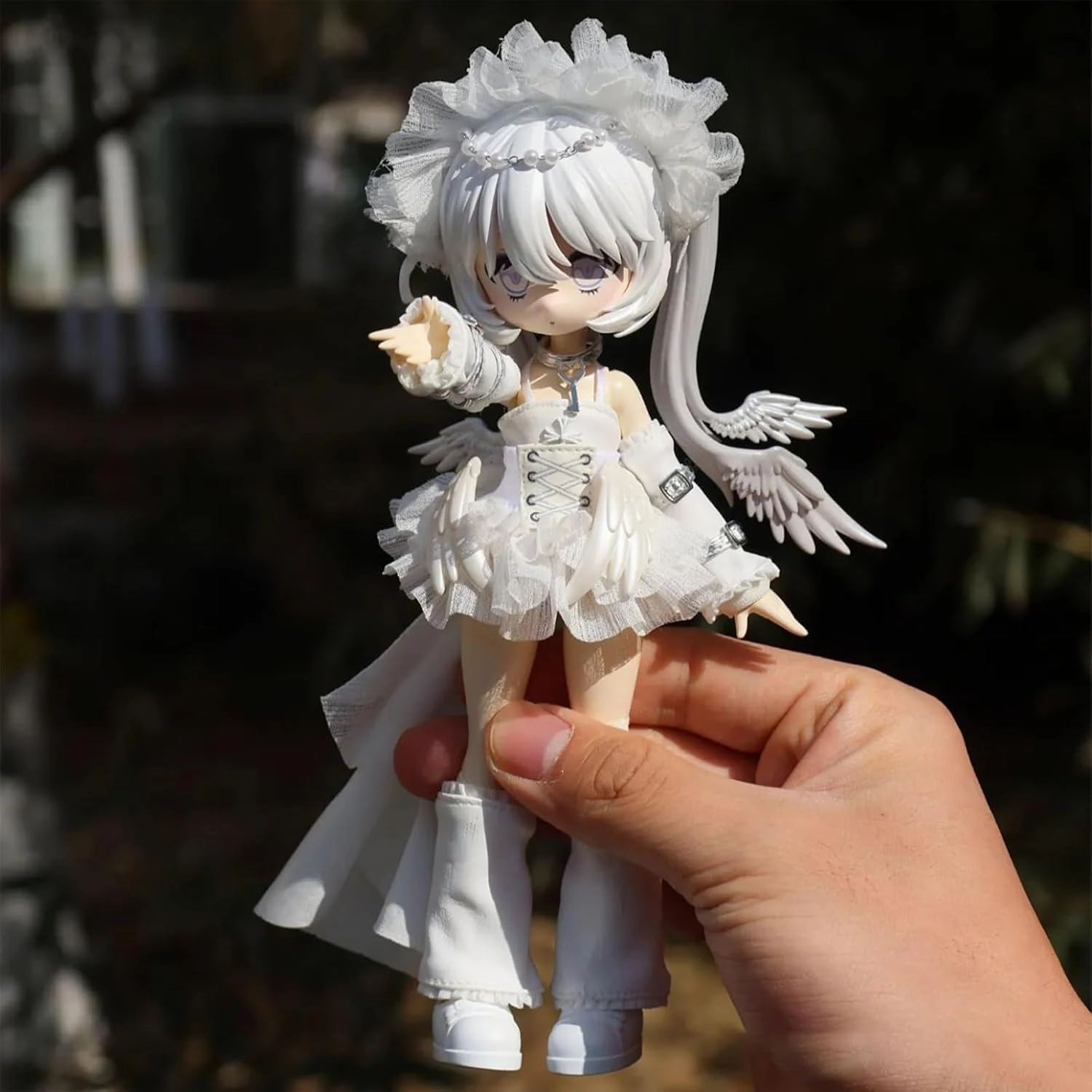 1/12 BJD Dolls Blind Box,Kawaii BJD Dolls Ten Thousand Escape Plan Series 1/12 Ball Jointed Doll Collectable Action Figure for Girls Birthday Party Gift Toys (Snow Leopard-1 Pack)