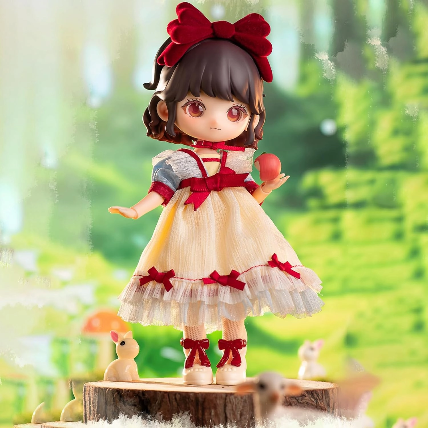 1/12 Liroro BJD Dolls Blind Box,Kawaii BJD Dolls Liroro Fairytale Hut Series Ball Jointed Doll Collectable Action Figure Posable Dress Up Doll for Girls Birthday Party Gift Toys
