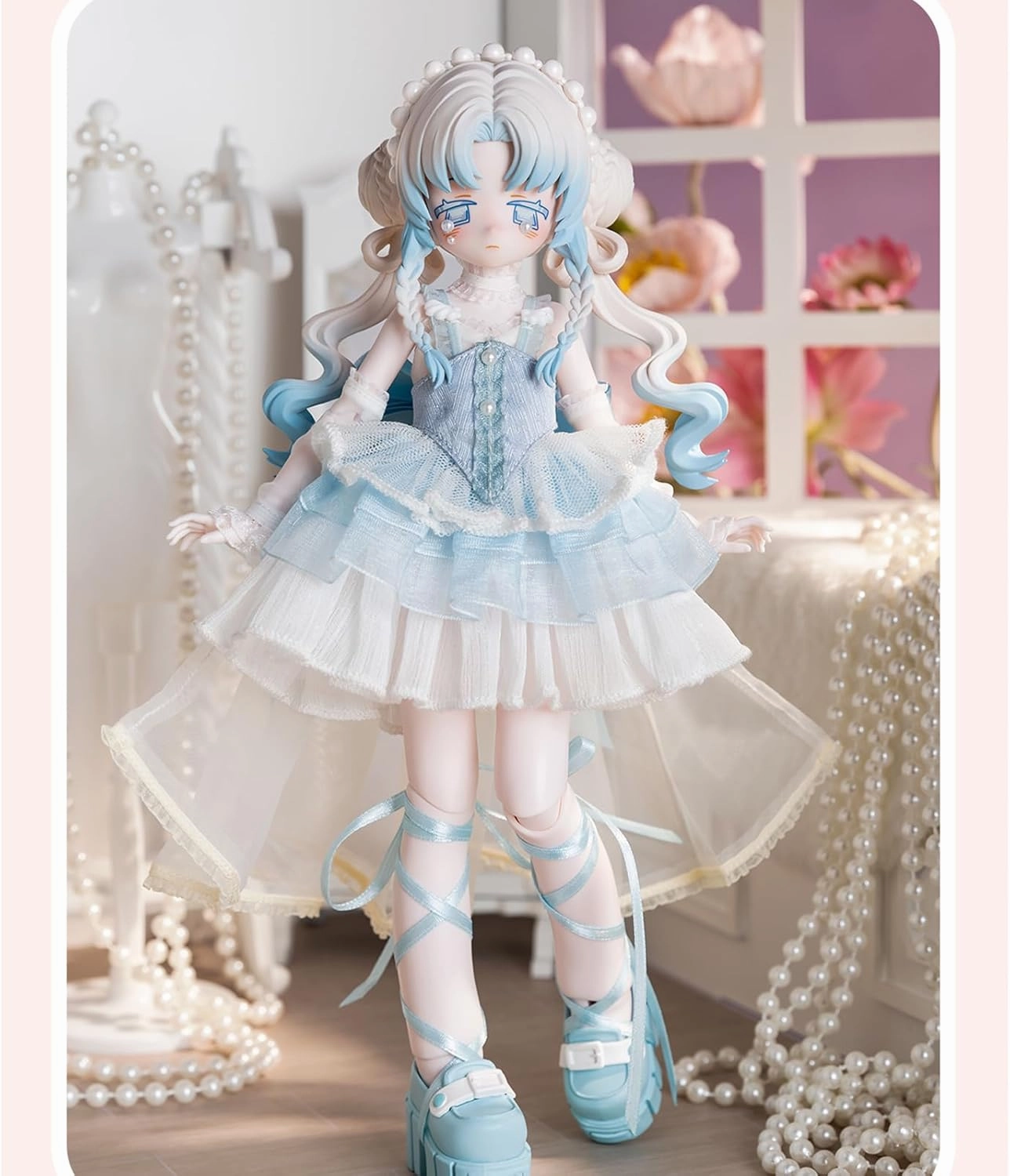 1/6 BJD Dolls Blind Box,Kawaii BJD Dolls Candy Pocket Series-Cute Girl Blind Box Ball Jointed Doll Collectable Action Figure Posable Dress Up Doll for Girls Gift Toys
