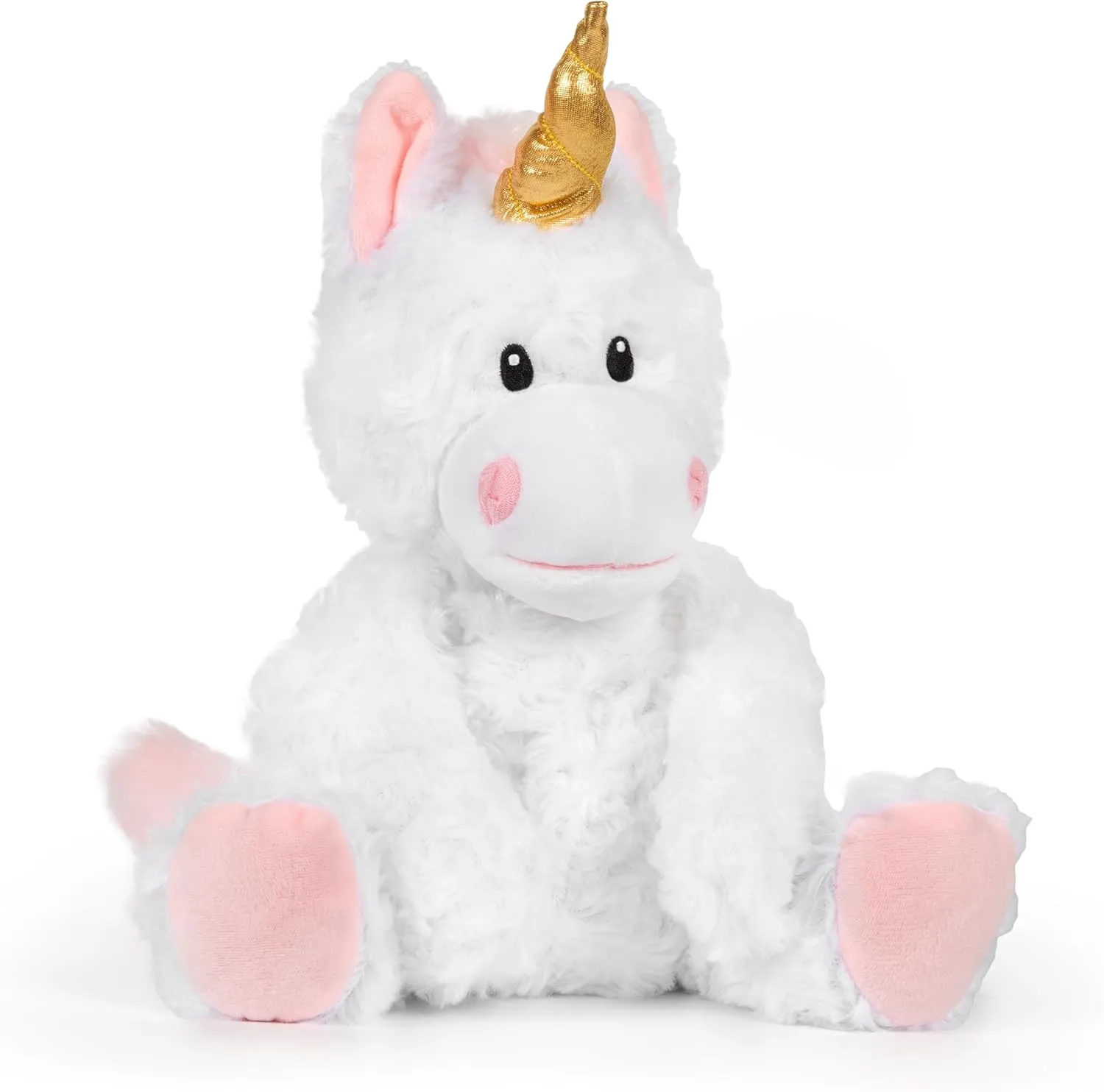 1i4 Group Warm Pals - Magical White Unicorn - Cozy Microwavable Lavender Scented Plush Toys - Heated Stuffed Animal - Heatable Coolable Bedtime Comfort Plushie