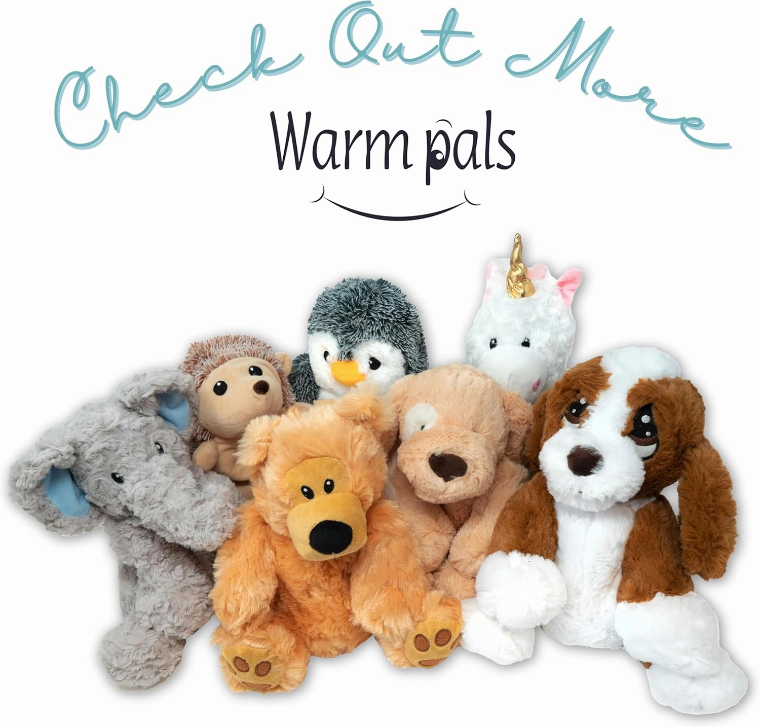 1i4 Group Warm Pals - Mack Moose - Cozy Microwavable Lavender Scented Plush Toys - Heated Stuffed Animal - Heatable Coolable Bedtime Comfort Plushie