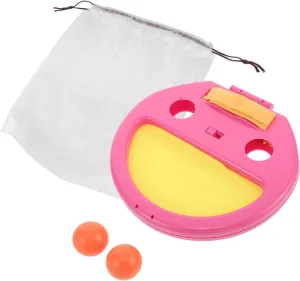 1Set Throwing Game Set for Catch and Throw Ball Game with Rackets and Storage Bag Outdoor Sports to Enhance Coordination Skills and Family Interaction