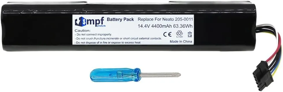 205-0011, 205-0013, 945-0225 Battery Replacement Compatible with Neato Botvac Connected D3, D4, D5, D6, D7 Robotic Vacuum Cleaners