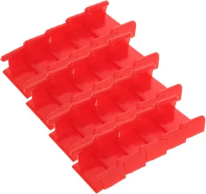 20pcs Train Track Clips Railway Track Connectors for Building Expanding Train Support for Seamless Integration Playtime Adventures