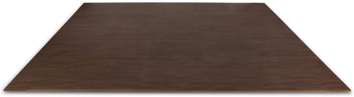 26-pc Wood Grain Interlocking Foam Flooring Mats, 0.5" Thick, 10-ft x 10-ft Display