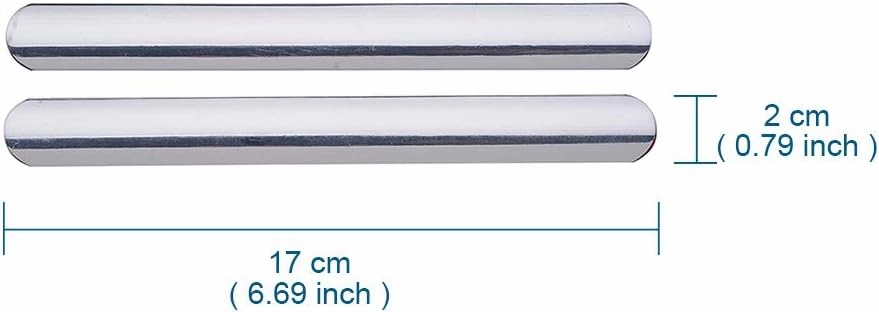 2pcs Car Rear View Mirror Anti-Collision Strip Sticker Car Bumper Protector Mirror Protector Sticker