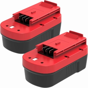 4.5Ah Ni-Mh Replacement Battery HPB18 Compatible with Black and Decker 18V HPB18 FS18FL FSB18 A1718 FEB180S A18 A18E 244760-00 A18NH FS18FL FS180BX FS18BX Firestorm Power Tools (Red)
