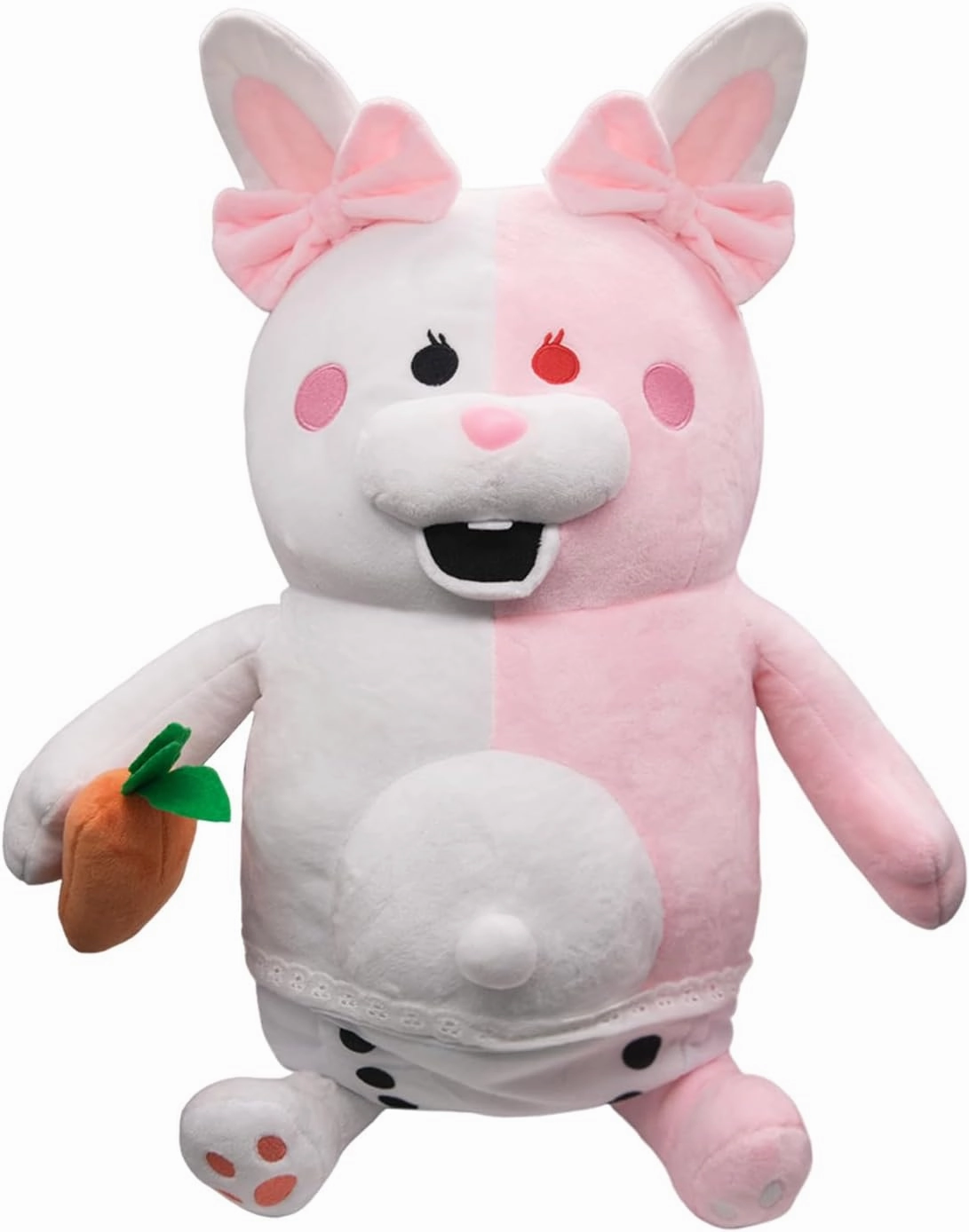 50cm / 19.68in Pink White Rabbit Plush Anime Stuffed Plush Toy