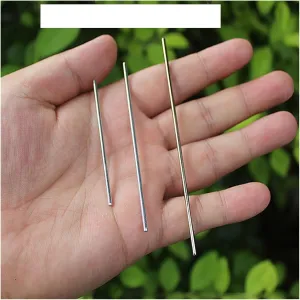 5PCS Iron Shaft 2MM Iron Shaft Toy Car Axle Shaft Sleeve 60/80/100/130mm Length Toy Car Boat Shaft(10pcs Soft Bushing)