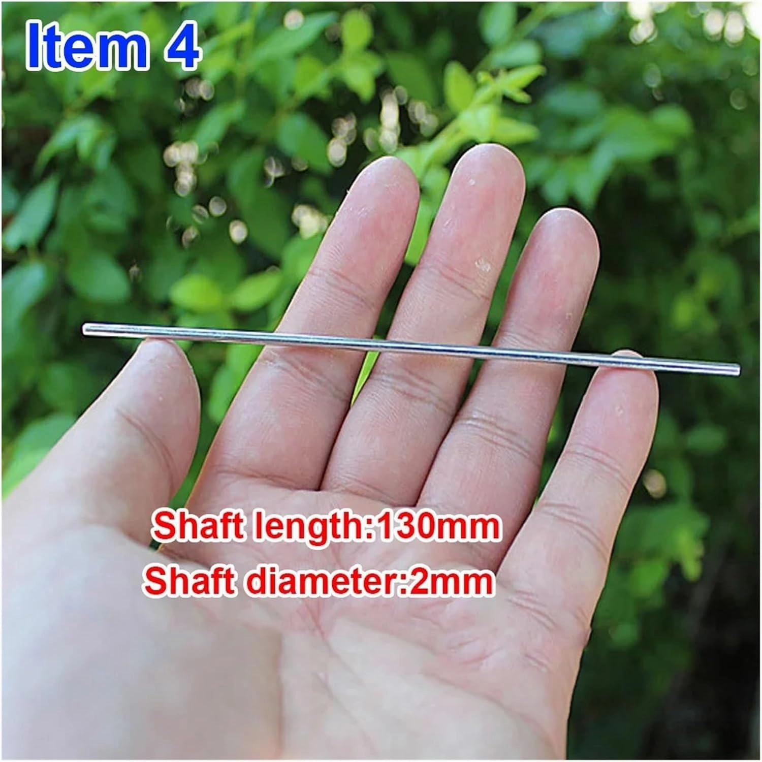 5PCS 2MM Iron Shaft Toy Car Axle Shaft Sleeve 60/80/100/130mm Length Toy Car Boat WWECCQIJ(10pcs Soft bushing)