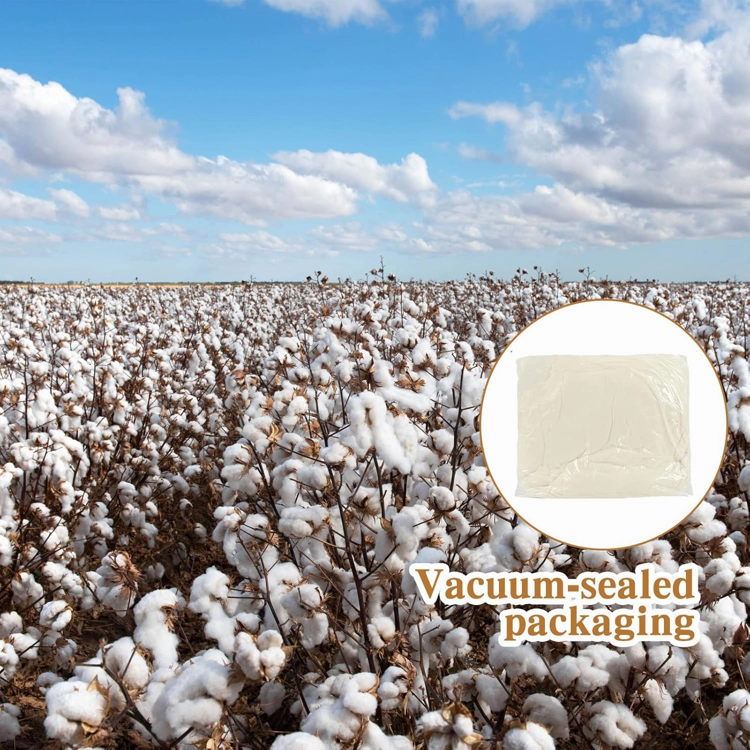 6 lb Natural Cotton Stuffing Raw Batting Fiber Combed Cotton for Pillow Couch Dolls White Cotton Filling for Stuffed Animals Crochet Stuffed Toys Art Crafts Supplies