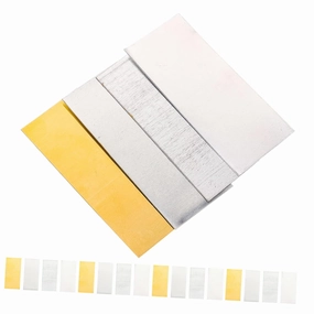 80pcs Fruit Battery Experiment Supplies Copper Zinc Strips for Kits for Students Classroom Engagement Electricity Concepts