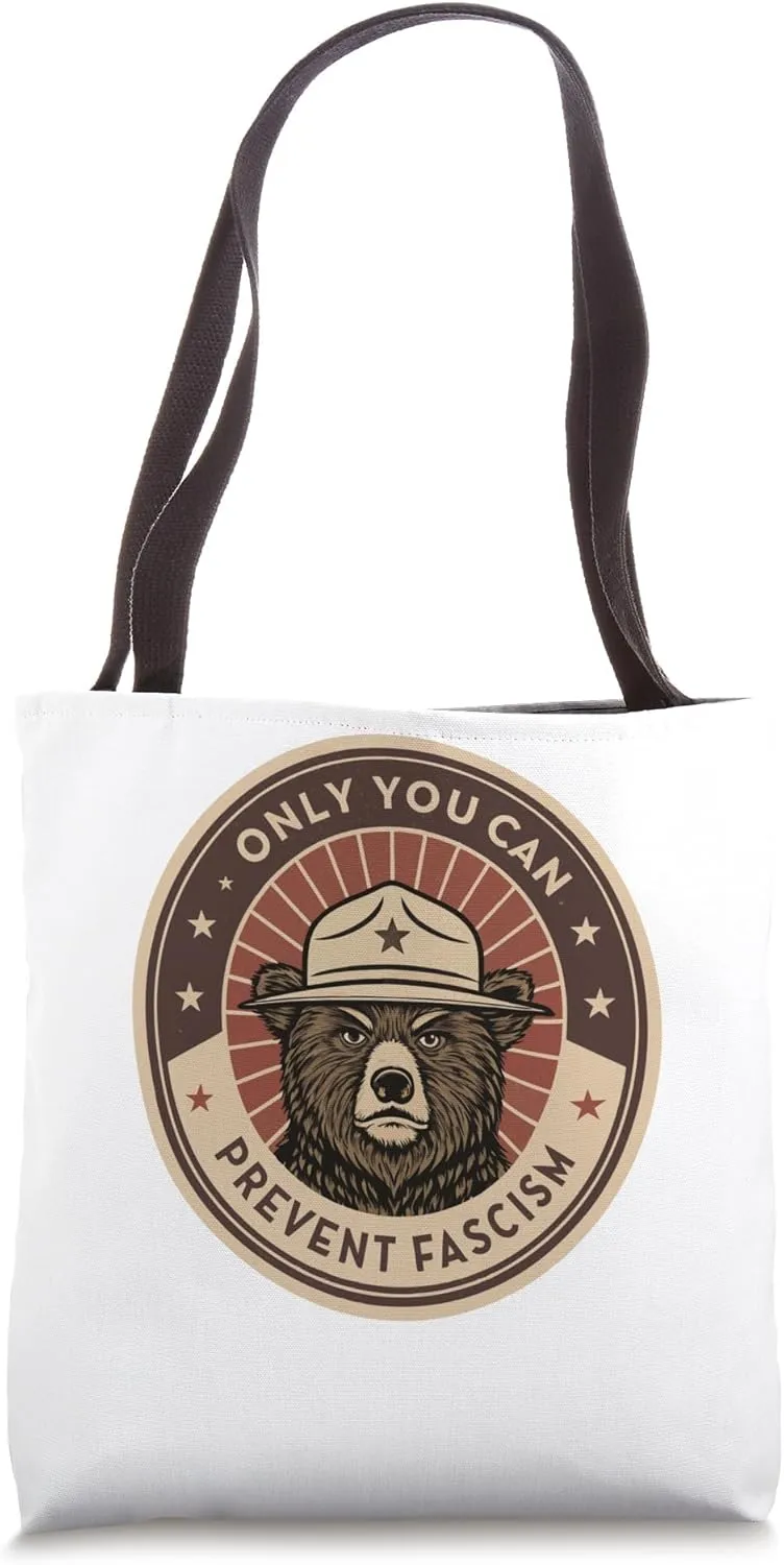 8647 - Prevent Facism - Defend Democracy Tote Bag