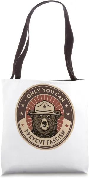 8647 - Prevent Facism - Defend Democracy Tote Bag