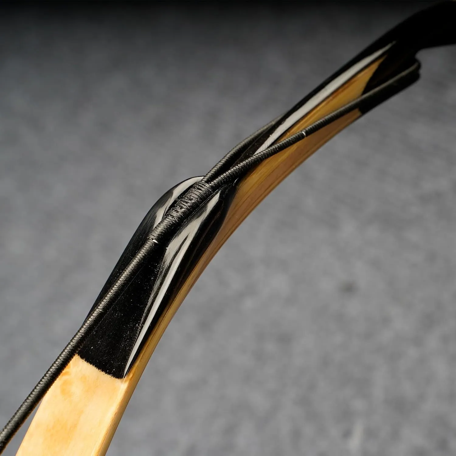 AF Archery Recurve Bow Traditional Horse Bow for Mounted Archery and Precision Shooting, Sicai Bow Peak Heritage of Ming Dynasty, 30-50 lbs