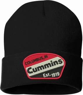 ALLNTRENDS Beanie Hat Cummins Engines Warm Car Lovers Winter Hat