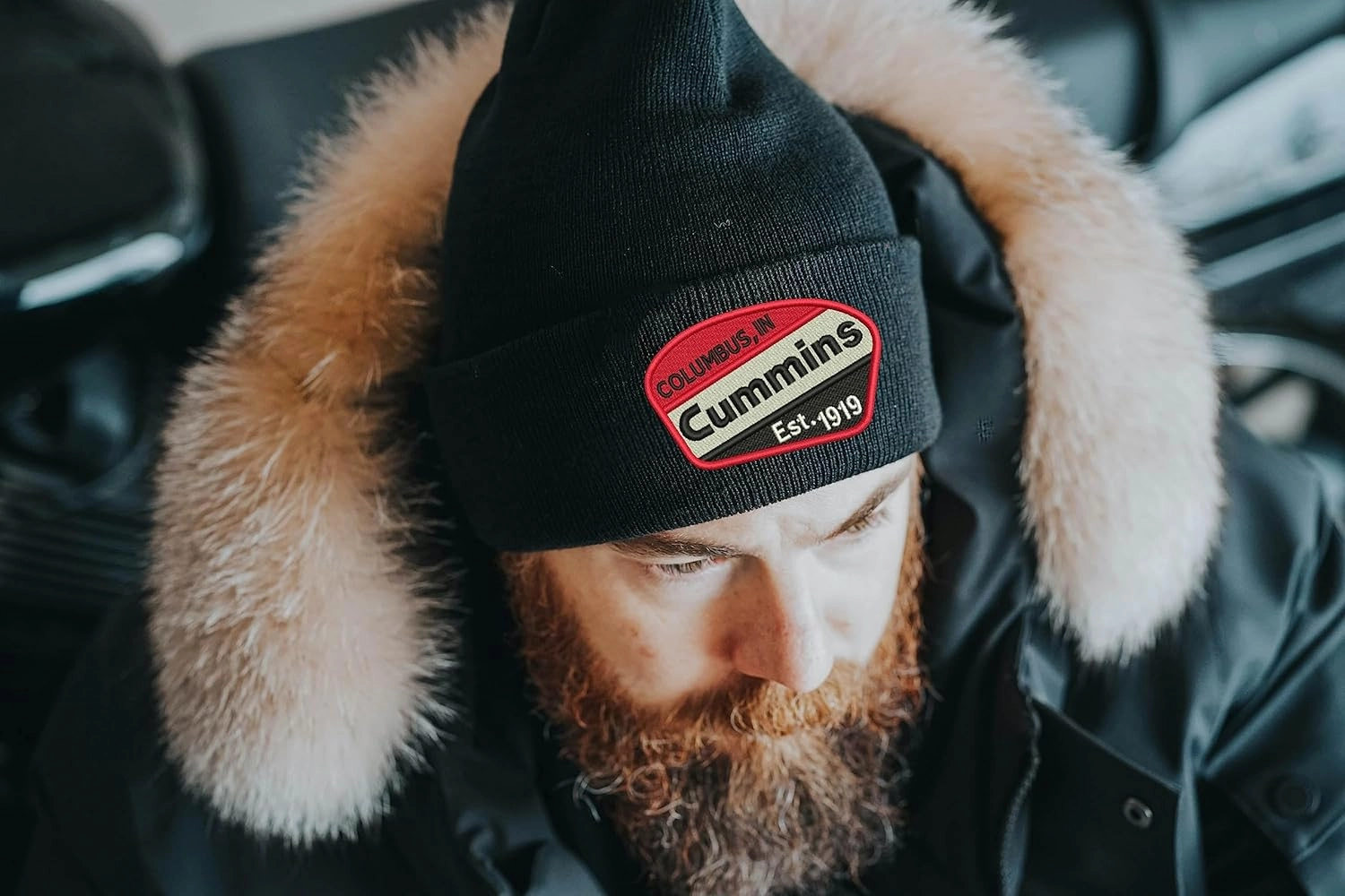 ALLNTRENDS Beanie Hat Cummins Engines Warm Car Lovers Winter Hat