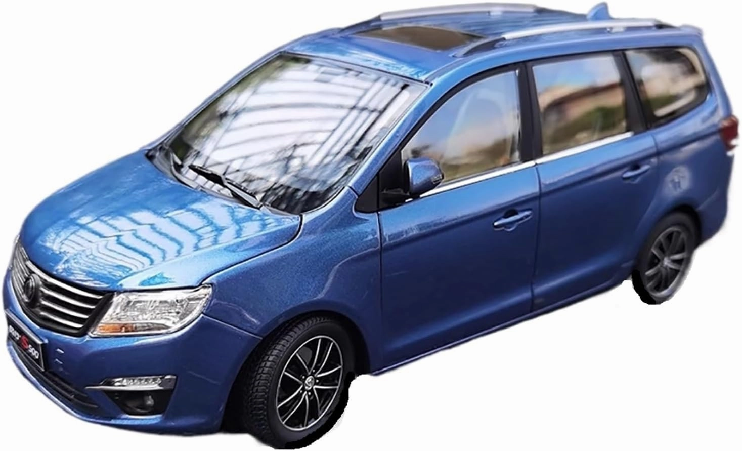 Alloy Resin Car Vehicle Model 1 18 Fit for Dongfeng S500 MPV Commercial Vehicle Diecast Alloy Car Model Metal Ornament Collectible Gift Festive Deluxe Gift