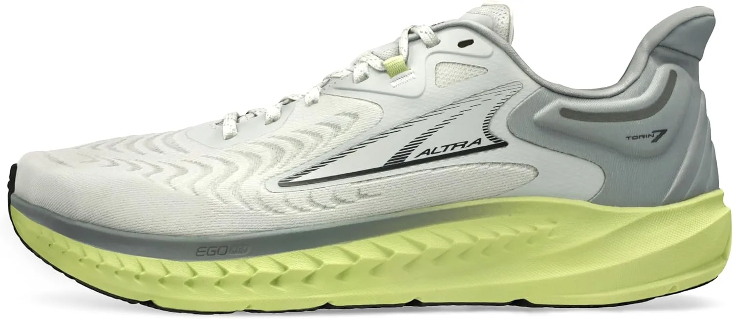 ALTRA Men's Torin 7 Road Running Shoe, Gray/Green, 13