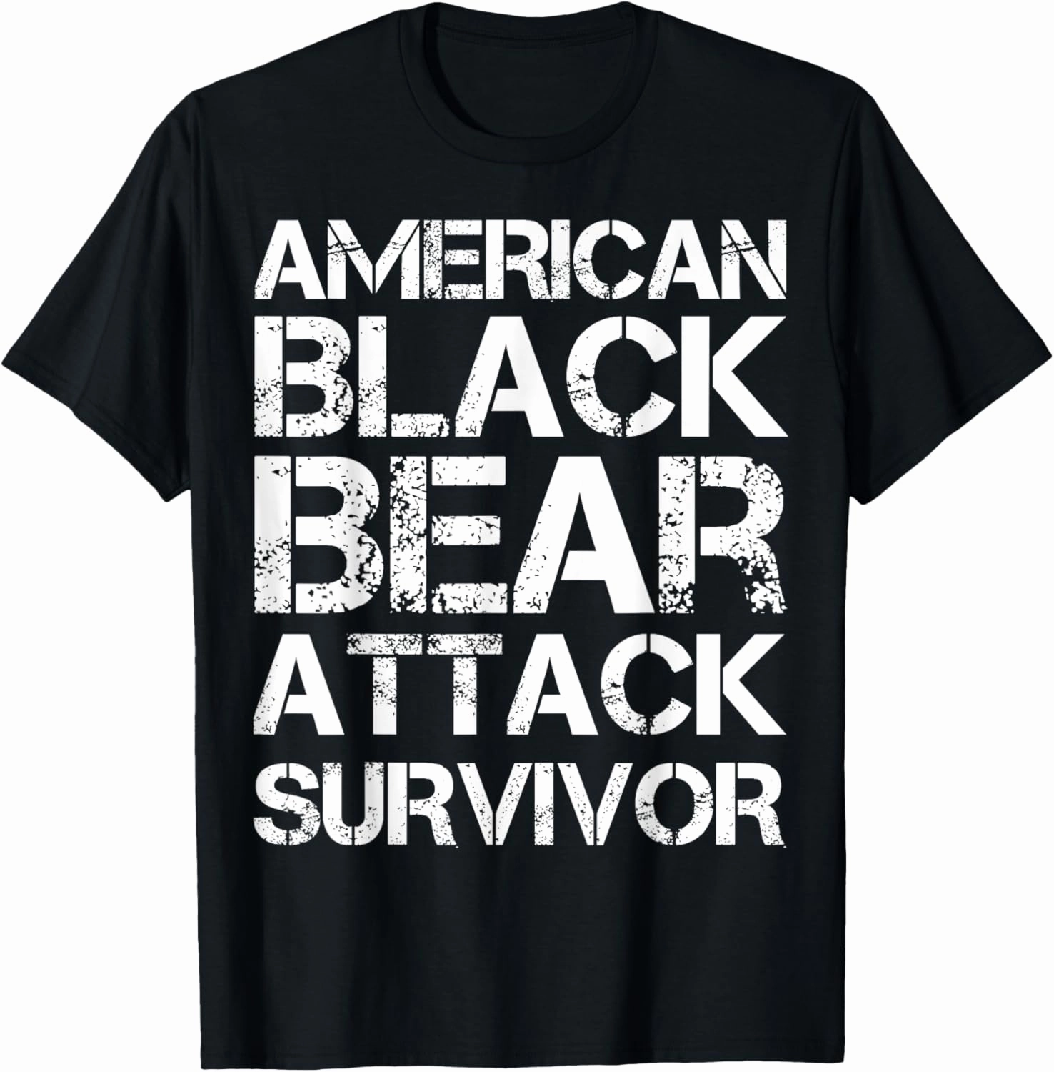 American Black Bear Attack Survivor T-Shirt