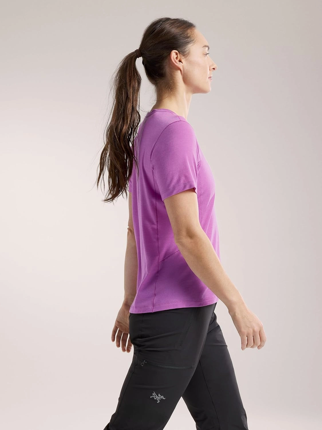 Arc'teryx Lana Merino Wool Crew Shirt SS Women's | Light Merino-Blend Tee for Every Mountain Activity - Redesign