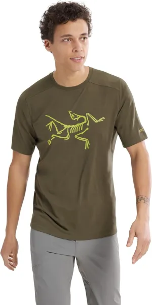 Arc'teryx Ionia Merino Wool Logo Shirt SS Men's | Soft Merino-Blend Performance Tee