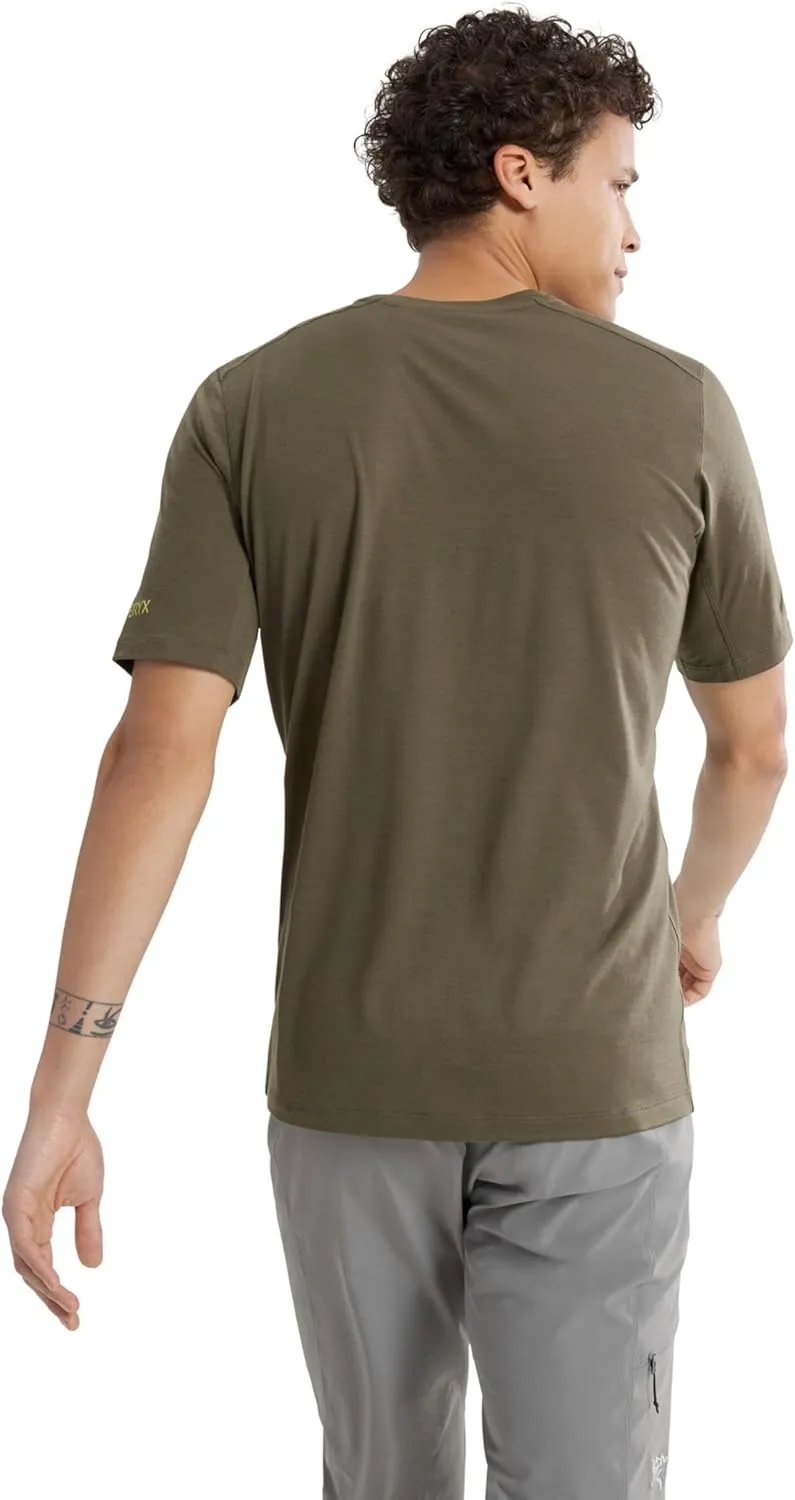 Arc'teryx Ionia Merino Wool Logo Shirt SS Men's | Soft Merino-Blend Performance Tee