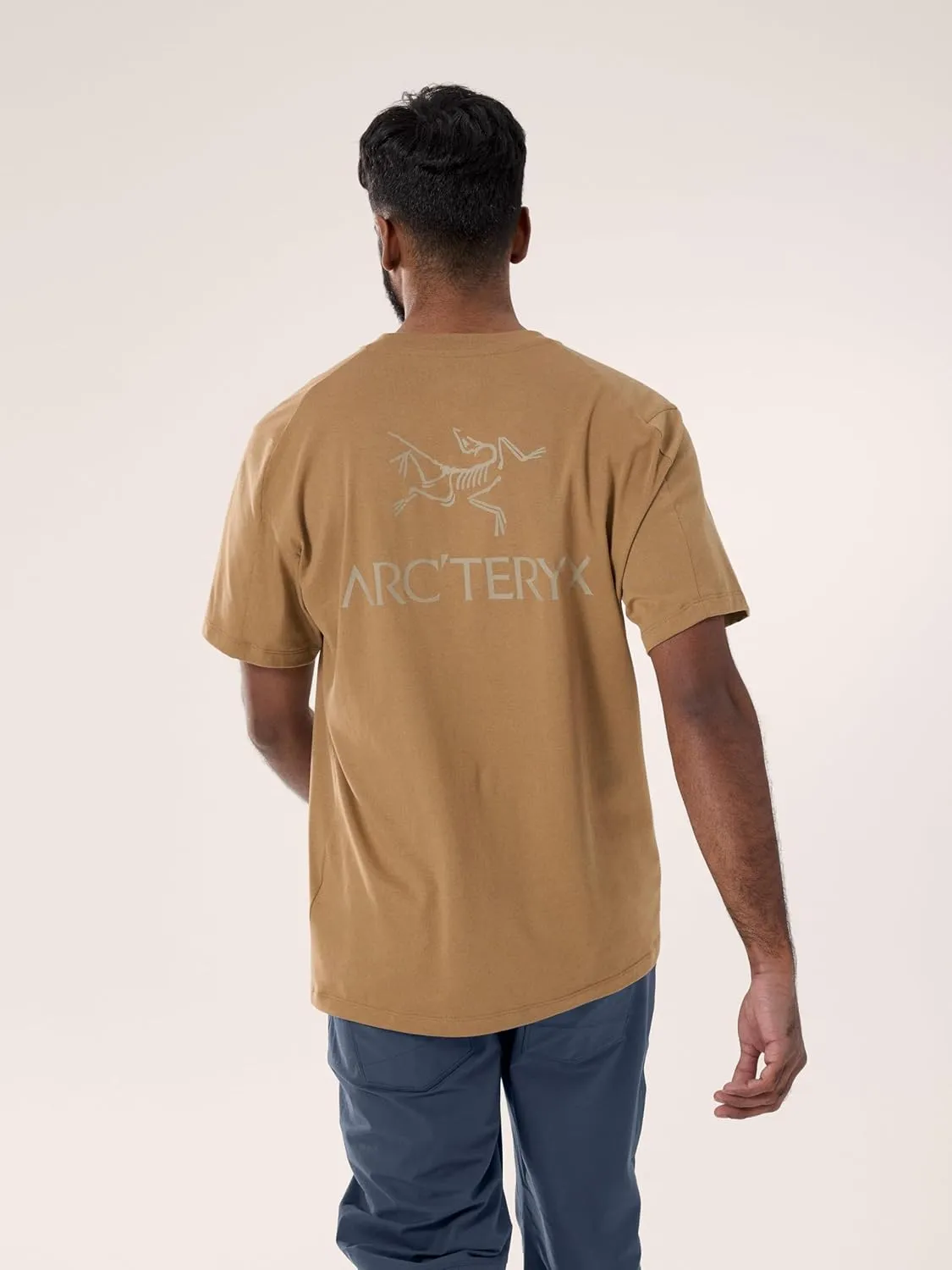 Arc'teryx Kragg SL Cotton Bird Word Shirt SS Men's | Cotton Climbing Tee with Bird and Wordmark Graphic