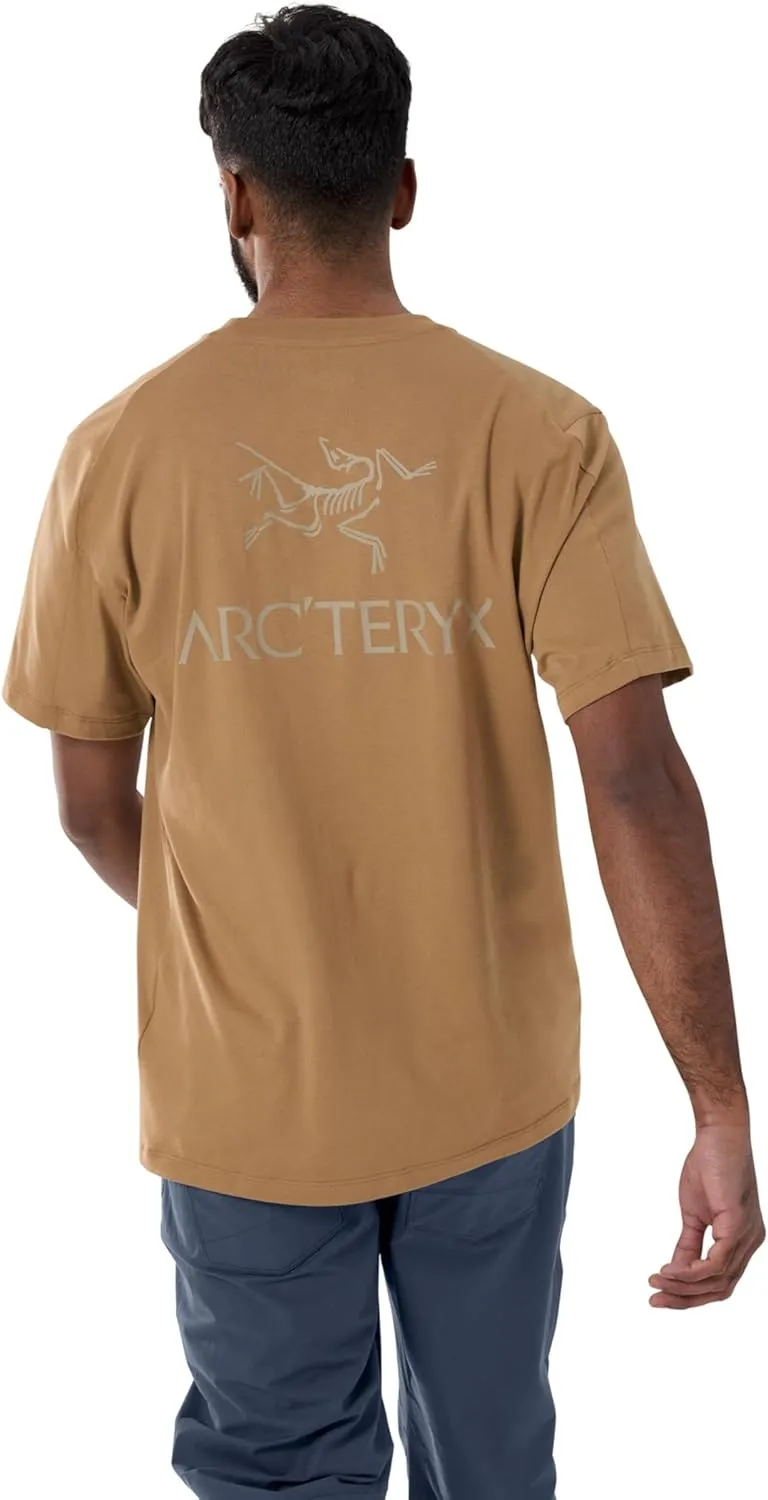 Arc'teryx Kragg SL Cotton Bird Word Shirt SS Men's | Cotton Climbing Tee with Bird and Wordmark Graphic