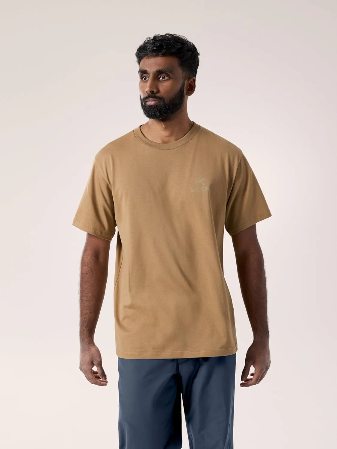 Arc'teryx Kragg SL Cotton Bird Word Shirt SS Men's | Cotton Climbing Tee with Bird and Wordmark Graphic