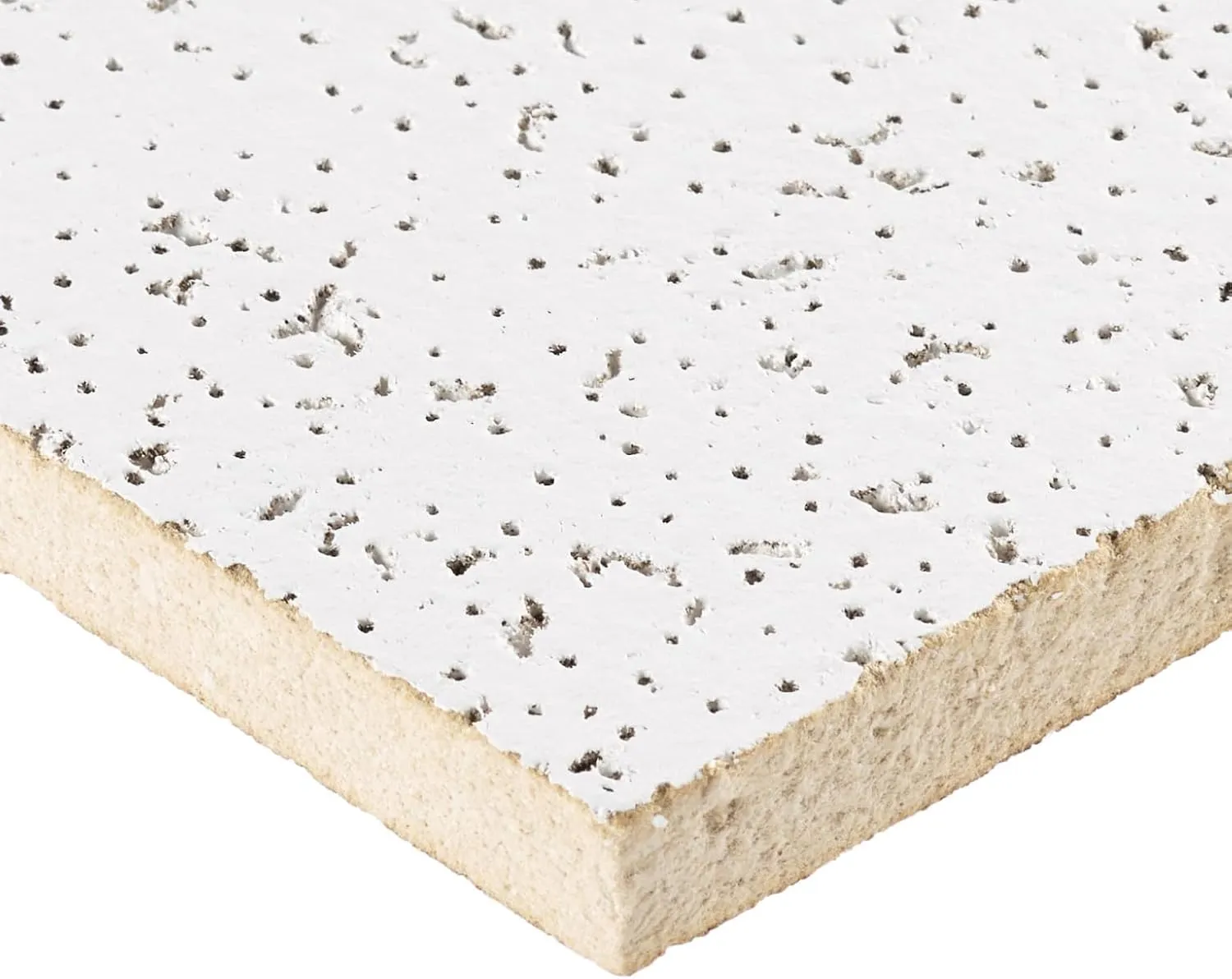 Armstrong Ceiling Tiles; 2x2 Ceiling Tiles - 16 pc White; Acoustic Ceilings for Suspended Grid; Random Textured 935