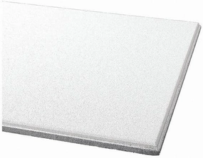Armstrong Ceiling Tiles; 2x4 Ceiling Tiles - 6 pcs White; Acoustic Ceilings for Suspended Grid; Ultima Lay-in and Tegular 1914