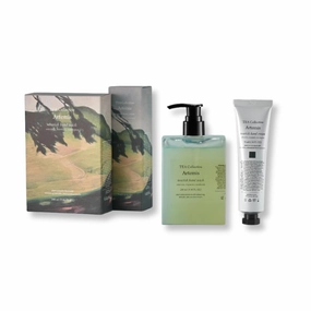 Artemis Hand Care Set | Herbal Hand Wash & Shea Butter Cream | Moisturizing Daily Care Gift Set | 2-Piece Set