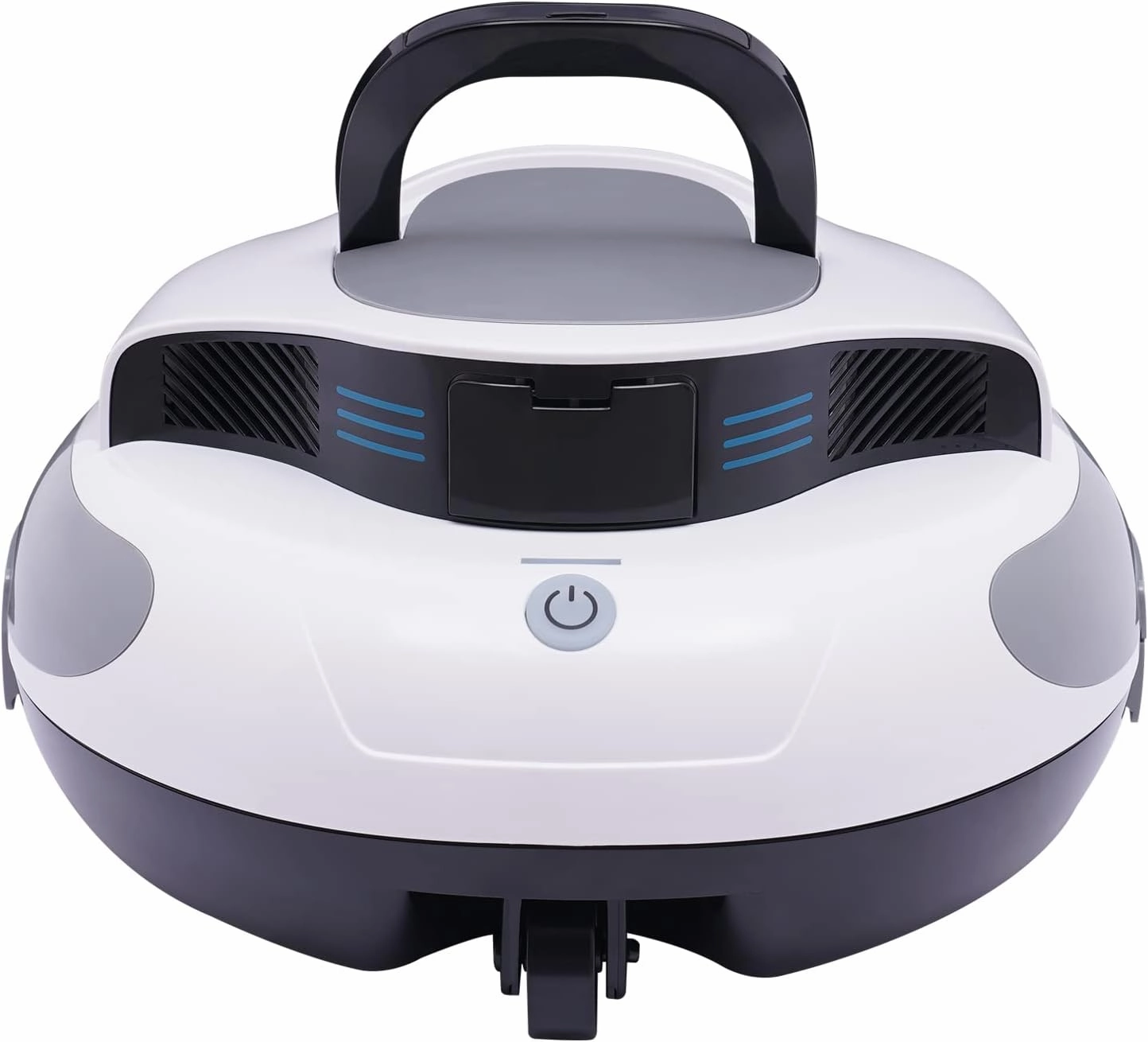 Automatic Cordless Robotic Pool Cleaner Dual-Drive Pure Copper Motor Pool Vacuum IPX8 Dual for Homes, Villas, Swimming Pools, Hotels, Scenic Spots, SPA Halls (Stainless Steel 75 Min)