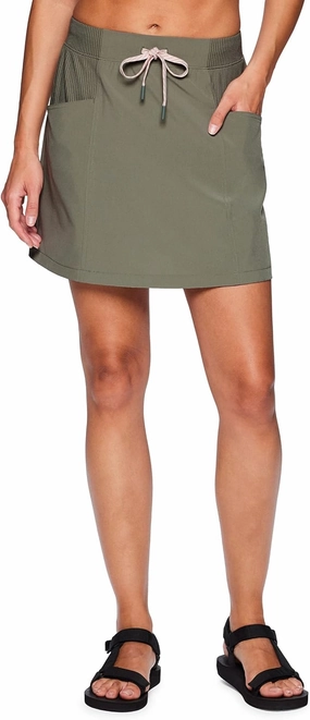 Avalanche Women's Stretch Woven Hiking Skort, Lightweight Quick Drying Skort with Pockets for Golf, Tennis, Outdoors
