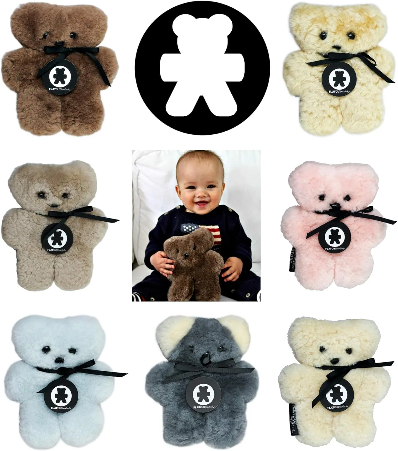 Baby Koala 100% Australian Sheepskin Small Teddy Bear