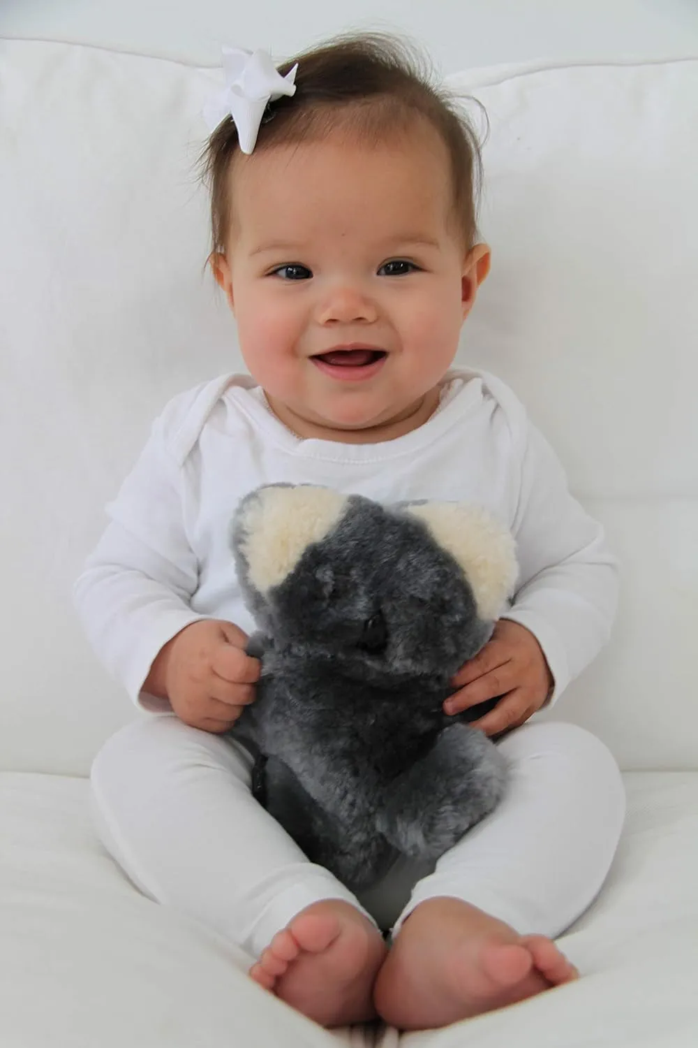 Baby Koala 100% Australian Sheepskin Small Teddy Bear