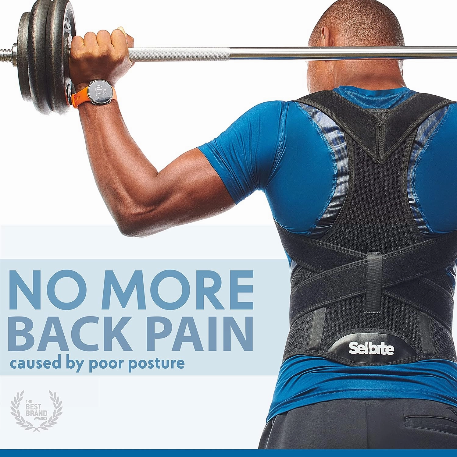 Back Brace Posture Corrector for Men and Women - Adjustable Posture Brace for Upper and Lower Back Pain Relief - Muscle Memory Support Straightener (Small)