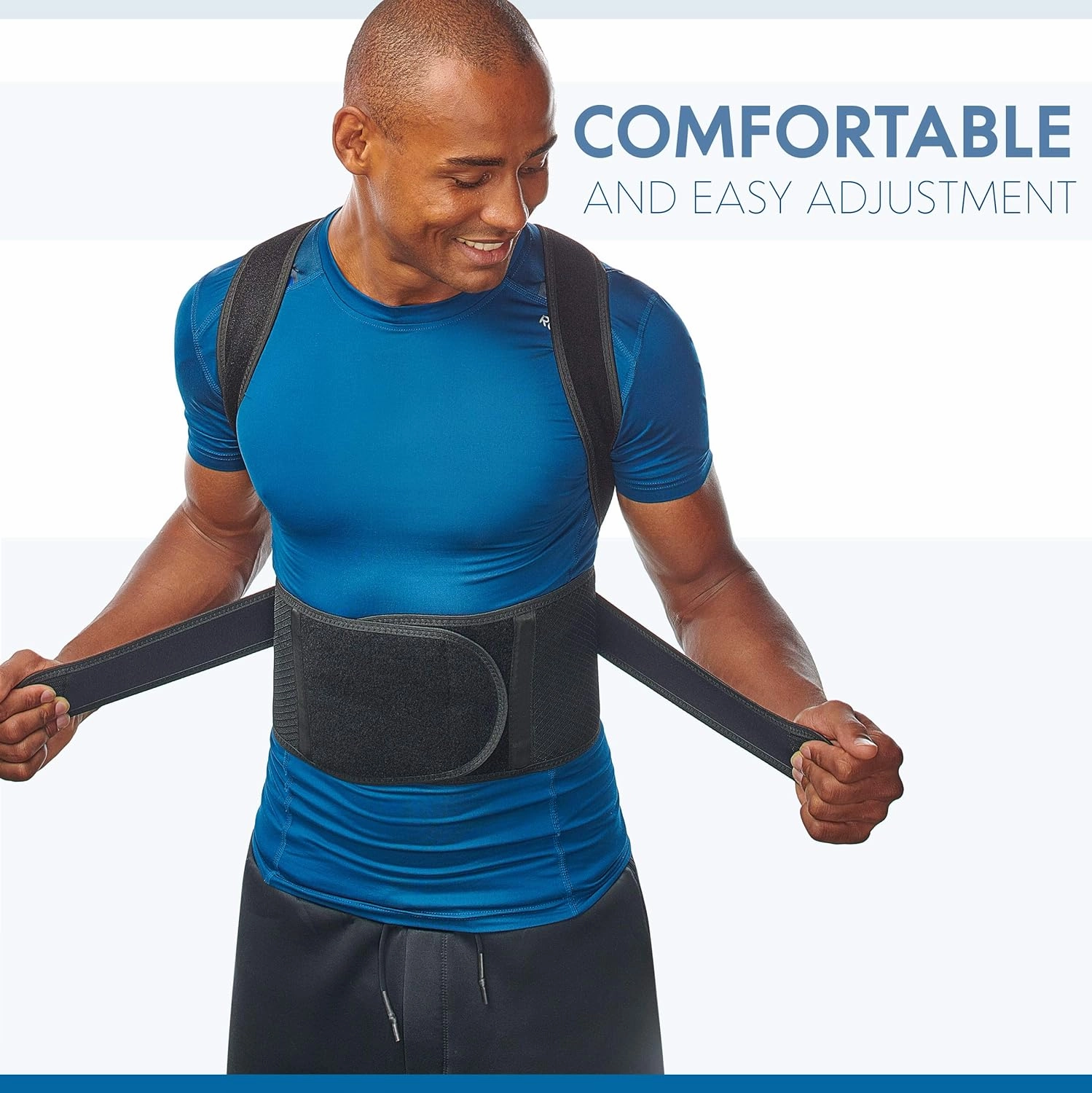 Back Brace Posture Corrector for Men and Women - Adjustable Posture Brace for Upper and Lower Back Pain Relief - Muscle Memory Support Straightener (Small)