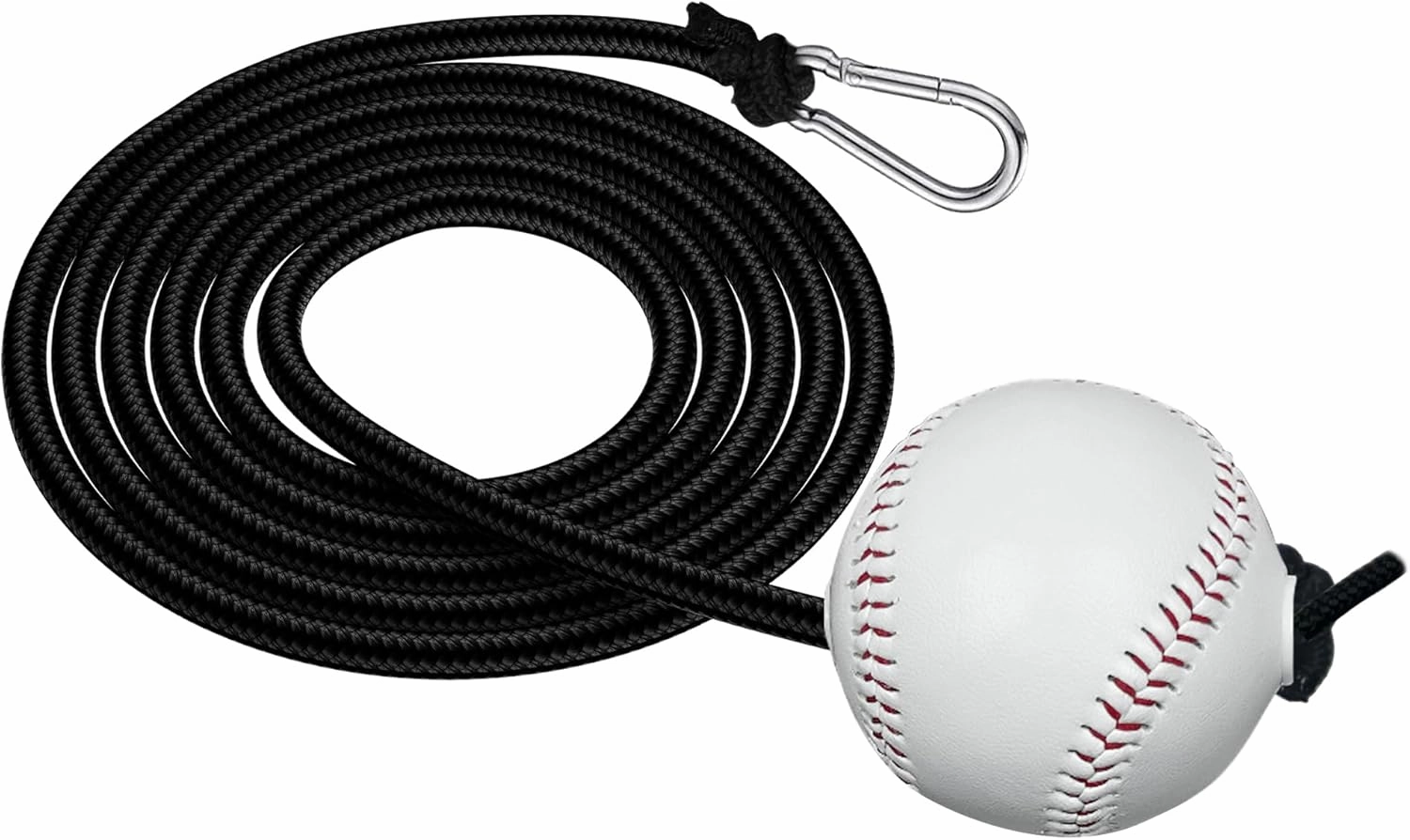 Baseball and Softball Batting Swing Trainer, Enhance Hitting Skills with Baseball Hitting Rope and Toss for Easy Drills – Hand-Eye Coordination, and Boost Bat Speed for All Skill Levels