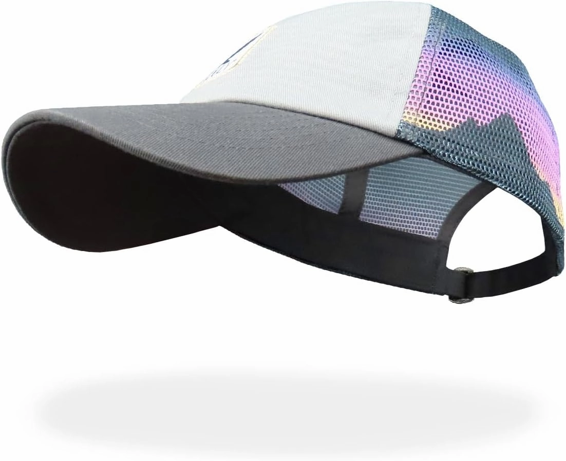 Baseball Cap for Women in Cute Dad Hat Design with Mesh to Stay Cool at The Beach in Summer