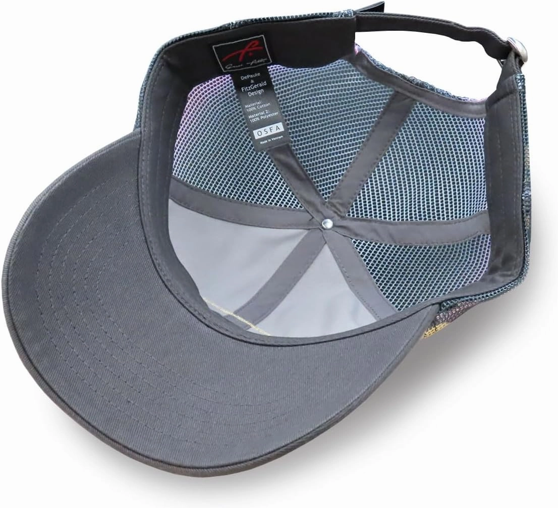 Baseball Cap for Women in Cute Dad Hat Design with Mesh to Stay Cool at The Beach in Summer